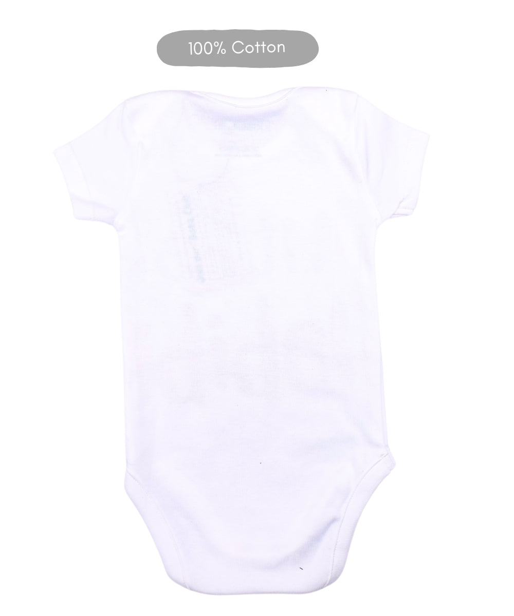 Little Habibi Baby Onesie – Cute Unisex Bodysuit - 2 Variants - 100% Cotton