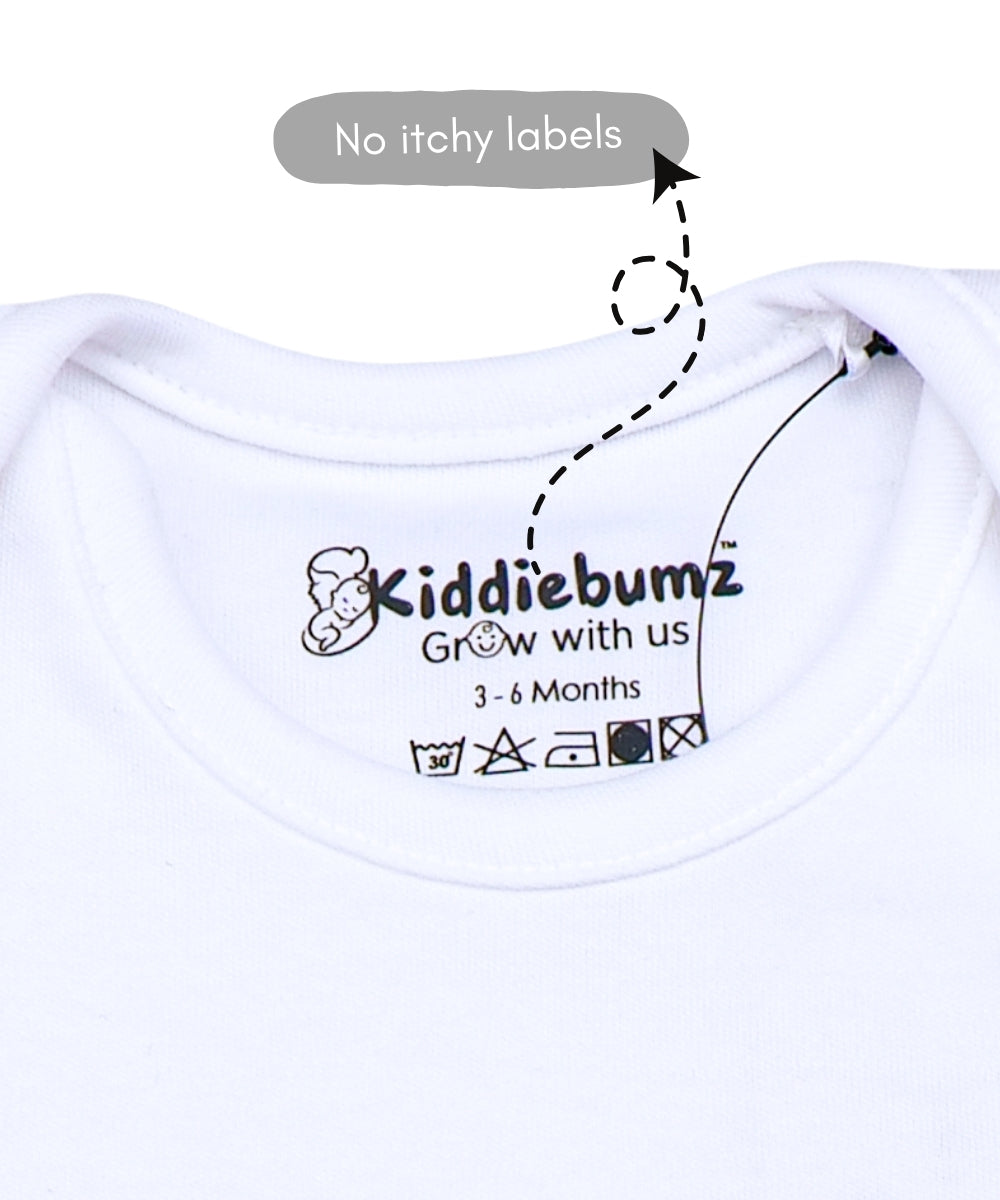 Little Habibi Baby Onesie – Cute Unisex Bodysuit - 2 Variants - 100% Cotton