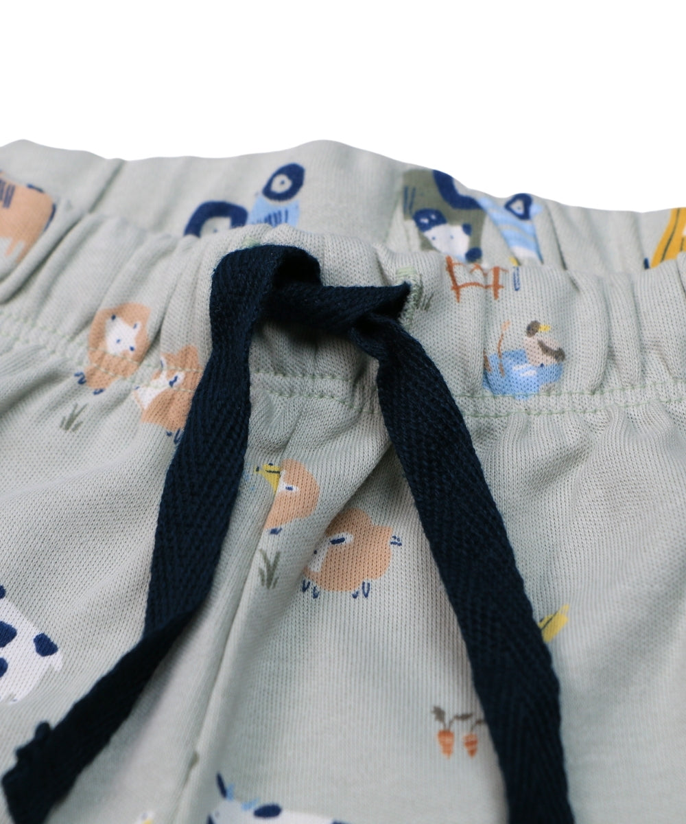 Moo-tastic Cow Print Co-ord Set – Farm Theme T-Shirt & Shorts Outfit for Kids