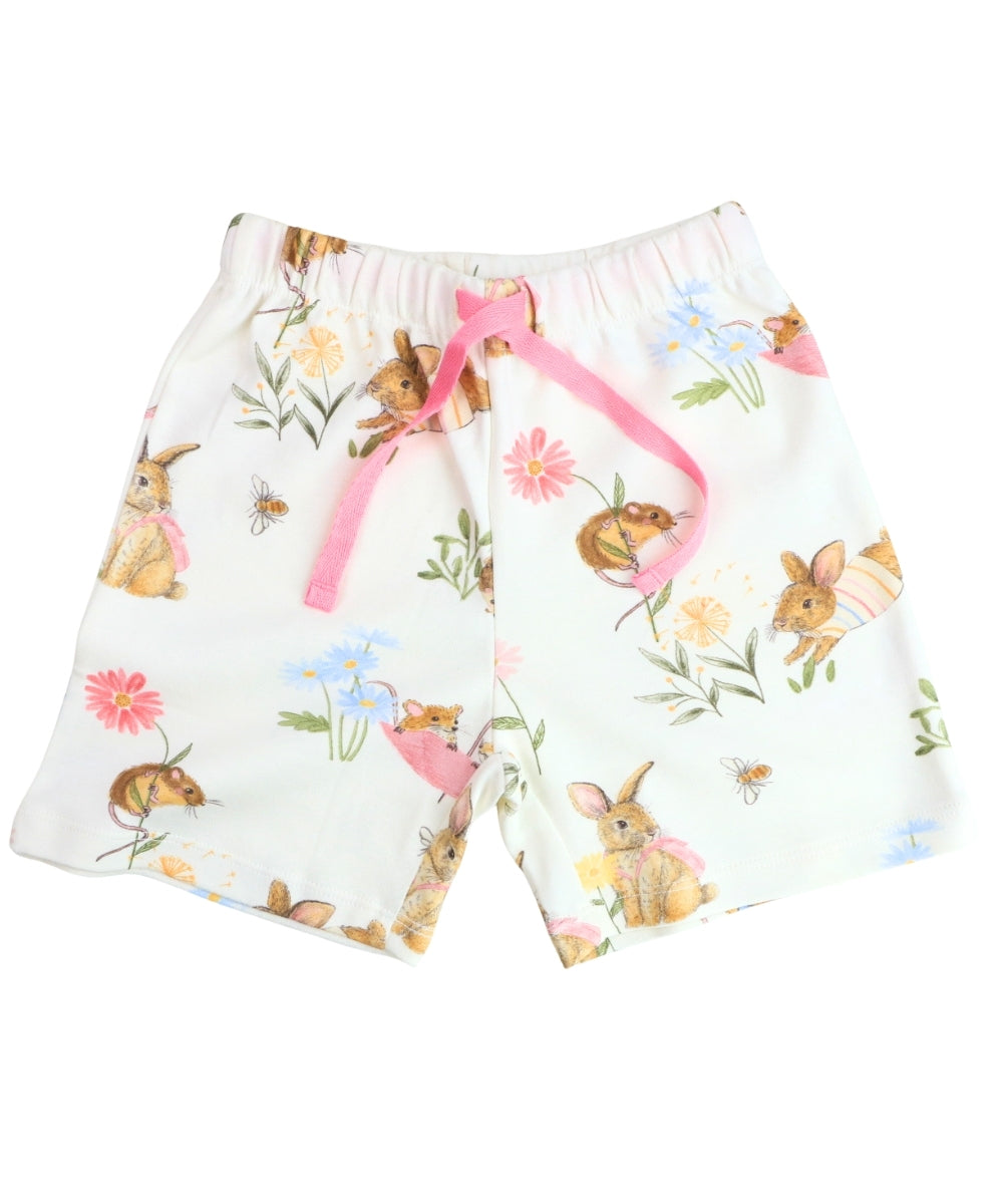 Tiny Explorer Look – Stuart Little Themed Baby Unisex Co-ord Set – Half Sleeve Shirt & Shorts in 100% Cotton