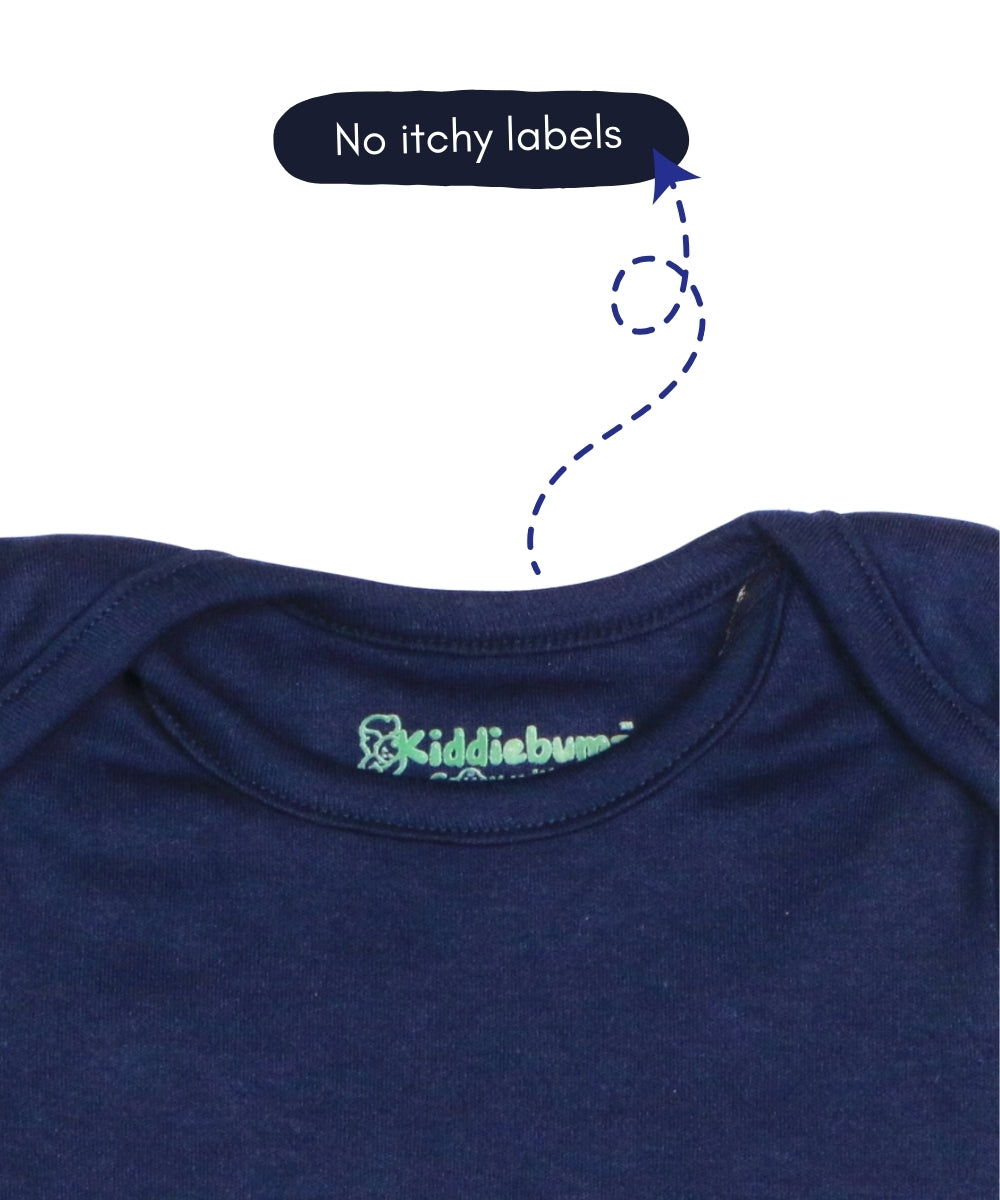 Everyday Essentials – Set of 4 Solid Color Baby Onesies (2 Variants)