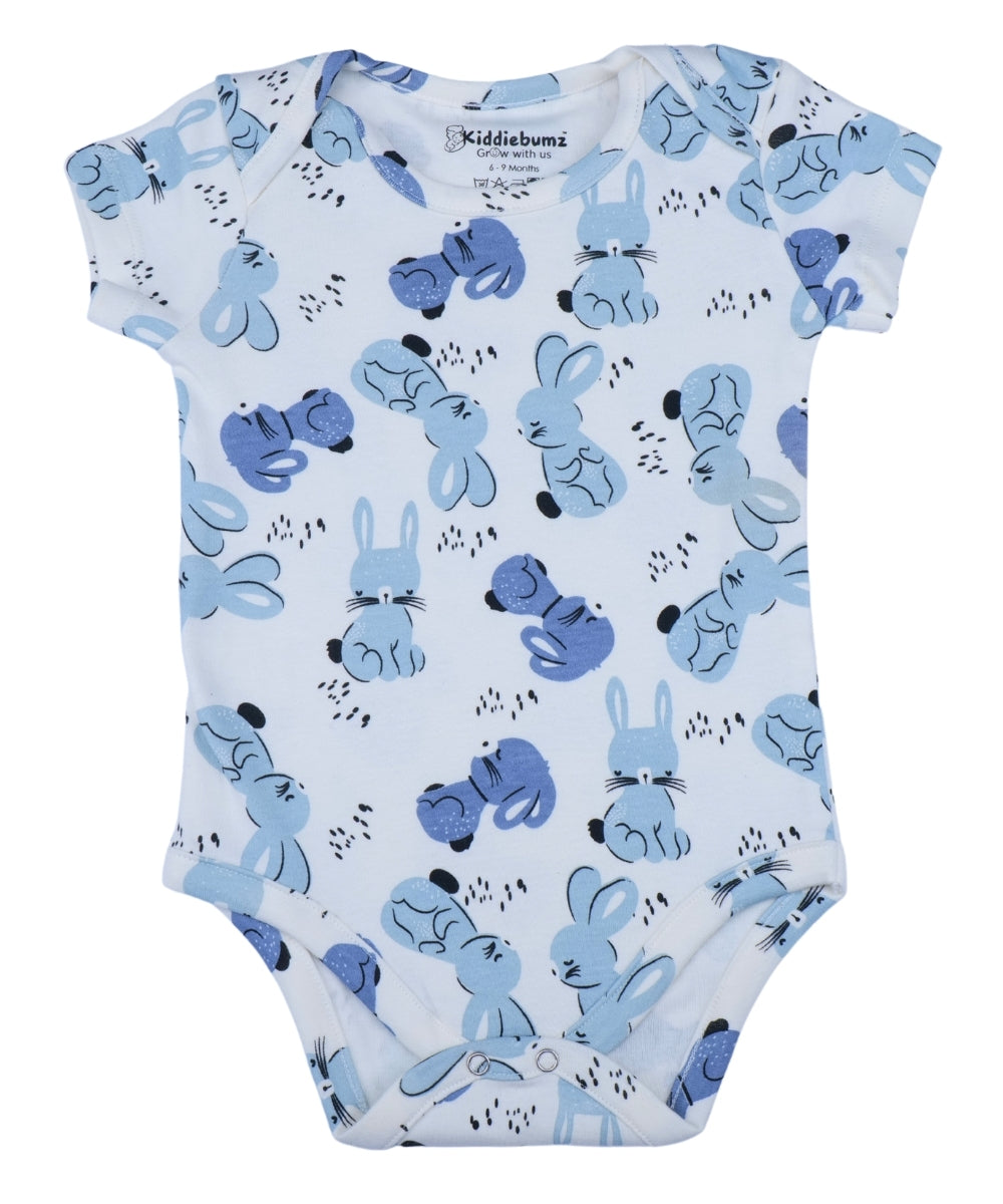 Cute Cats Printed Baby Onesie – Soft Cotton Bodysuit