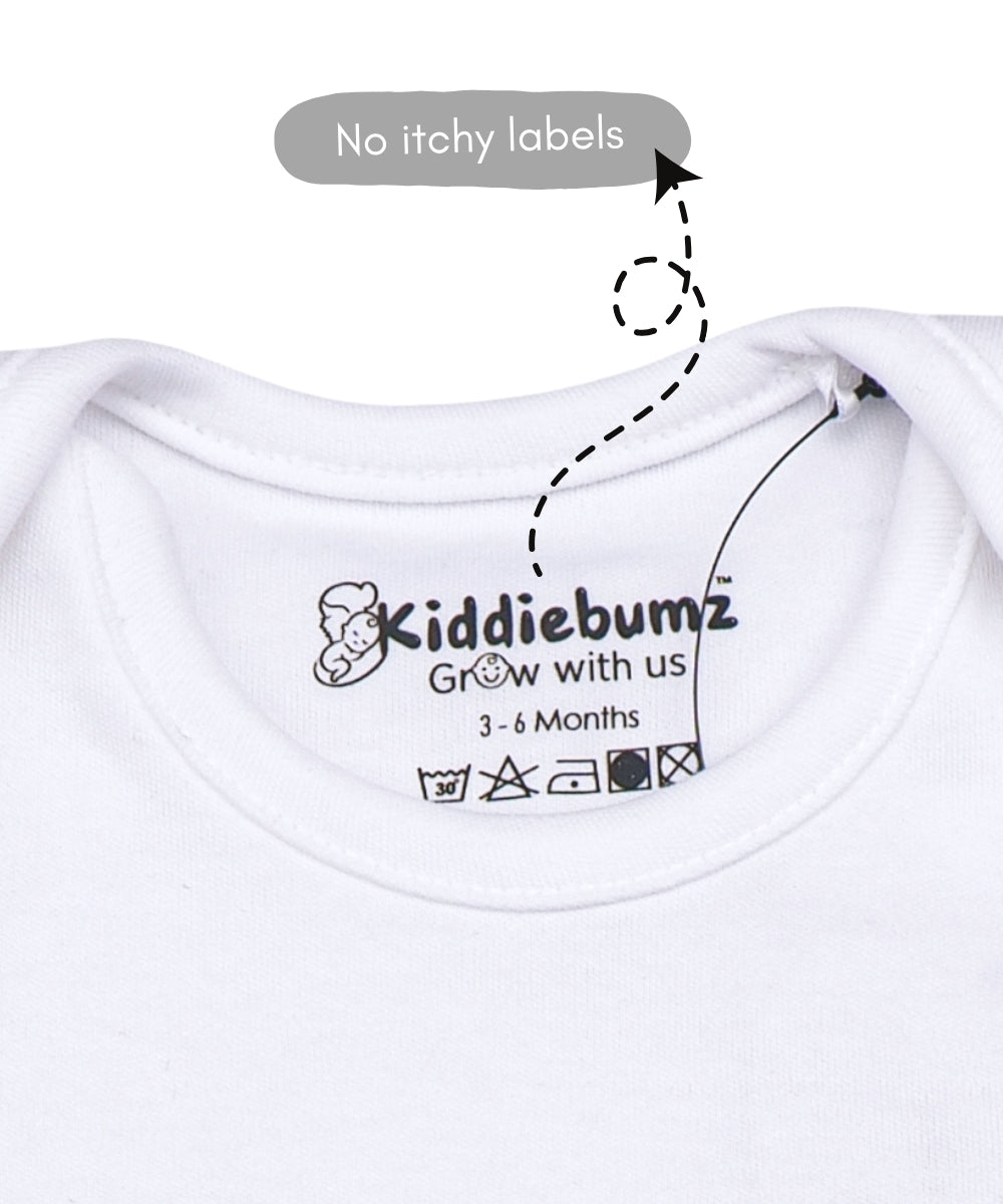 Cute Lamb Printed Baby Onesie – Soft Cotton Bodysuit