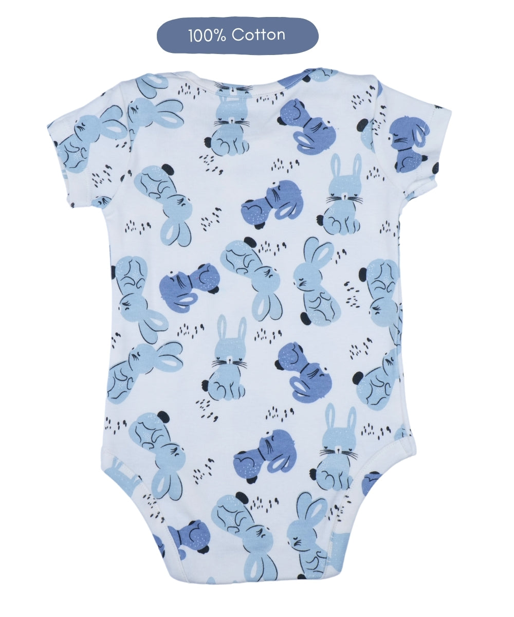 Cute Cats Printed Baby Onesie – Soft Cotton Bodysuit