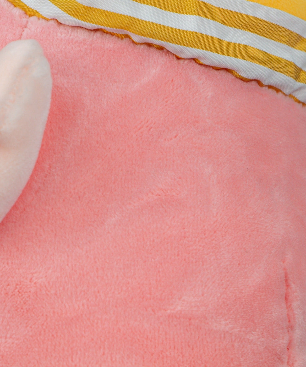 Monkey Plush Toy with Banana Hat – Adorably Dressed Soft Plush for Fun and Cuddles