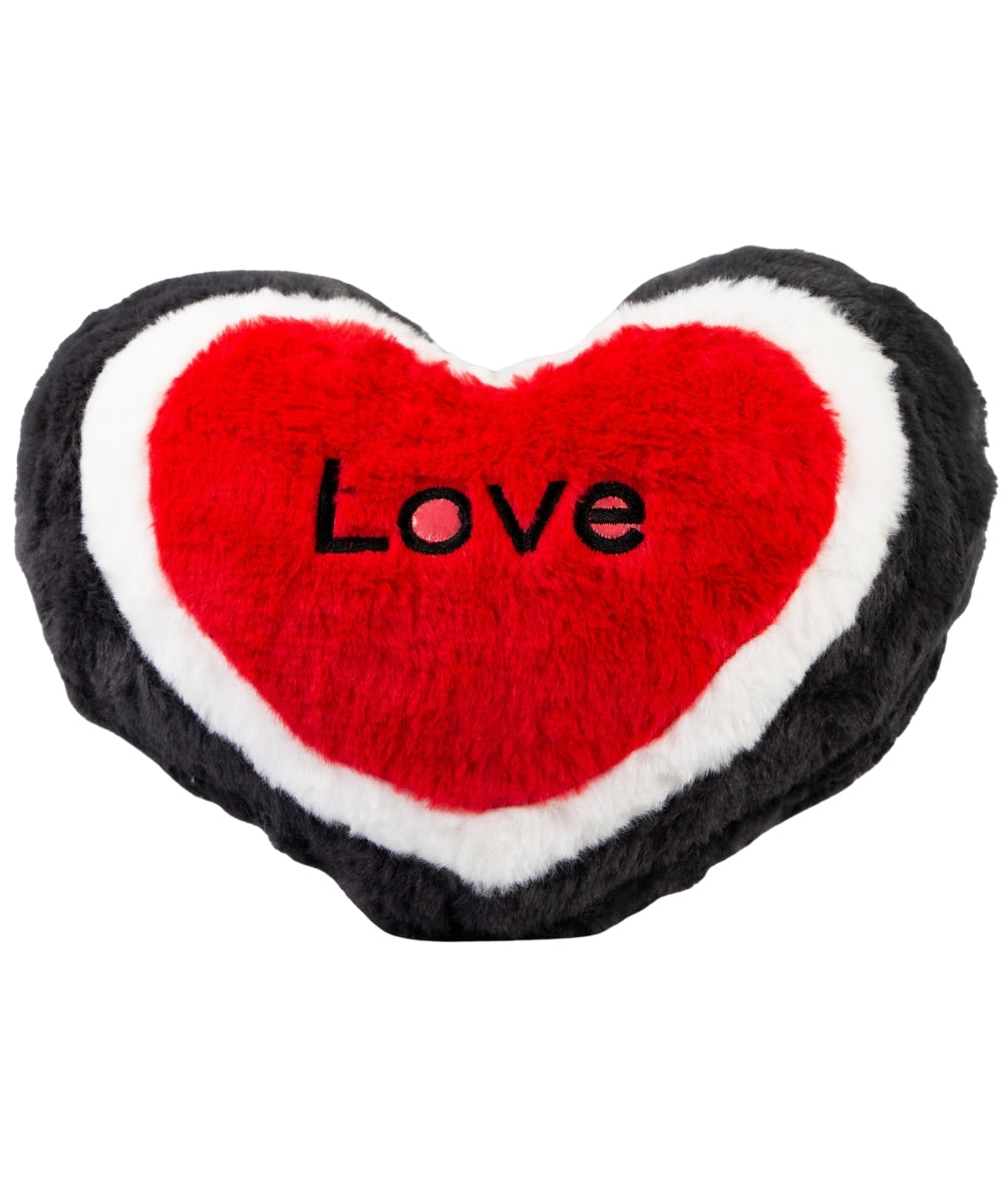Multicolor Heart Plush Toy – Soft and Huggable Valentine-Themed Plush in Two Variants
