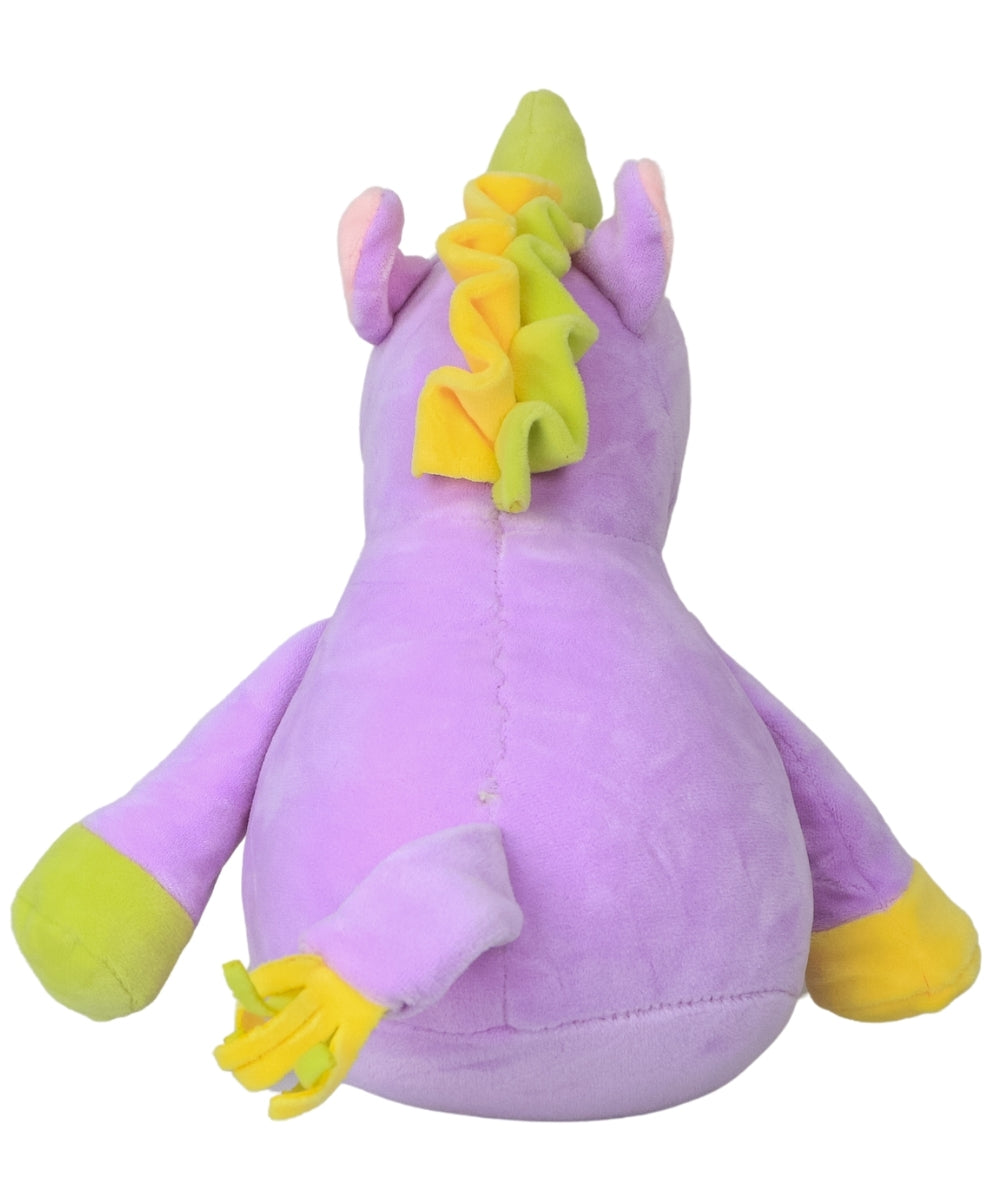 Stuffed Unicorn Plush Toy – Soft Cuddly Fantasy Animal Toy for Kids – Available in Blue, Purple & Pink Variants