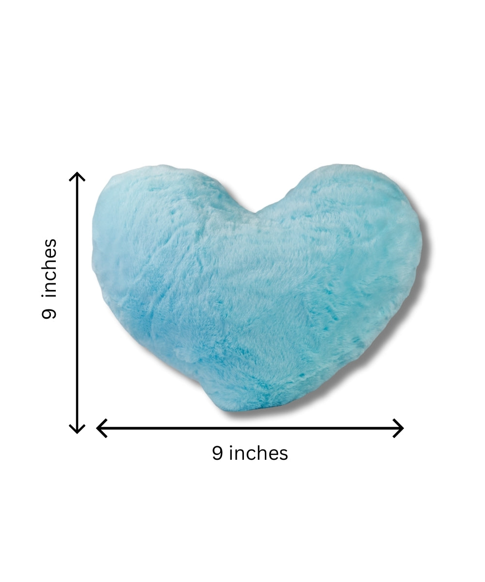 Multicolor Heart Plush Toy – Soft and Huggable Valentine-Themed Plush in Two Variants