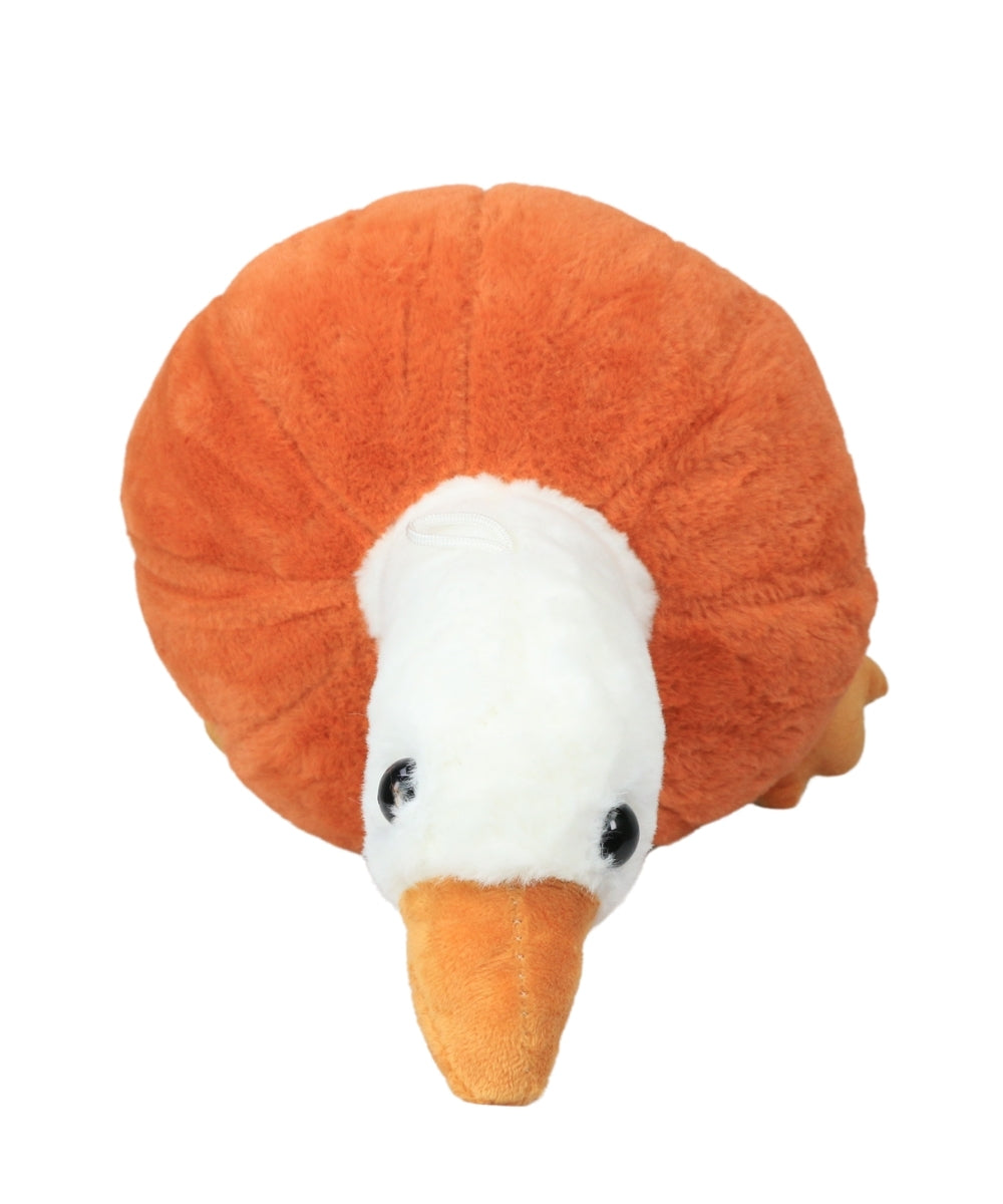 Pumpkin Duck Plush Toy – Soft and Adorable Stuffed Animal with Orange Pumpkin Body and Beak – Cute Collectible Plush