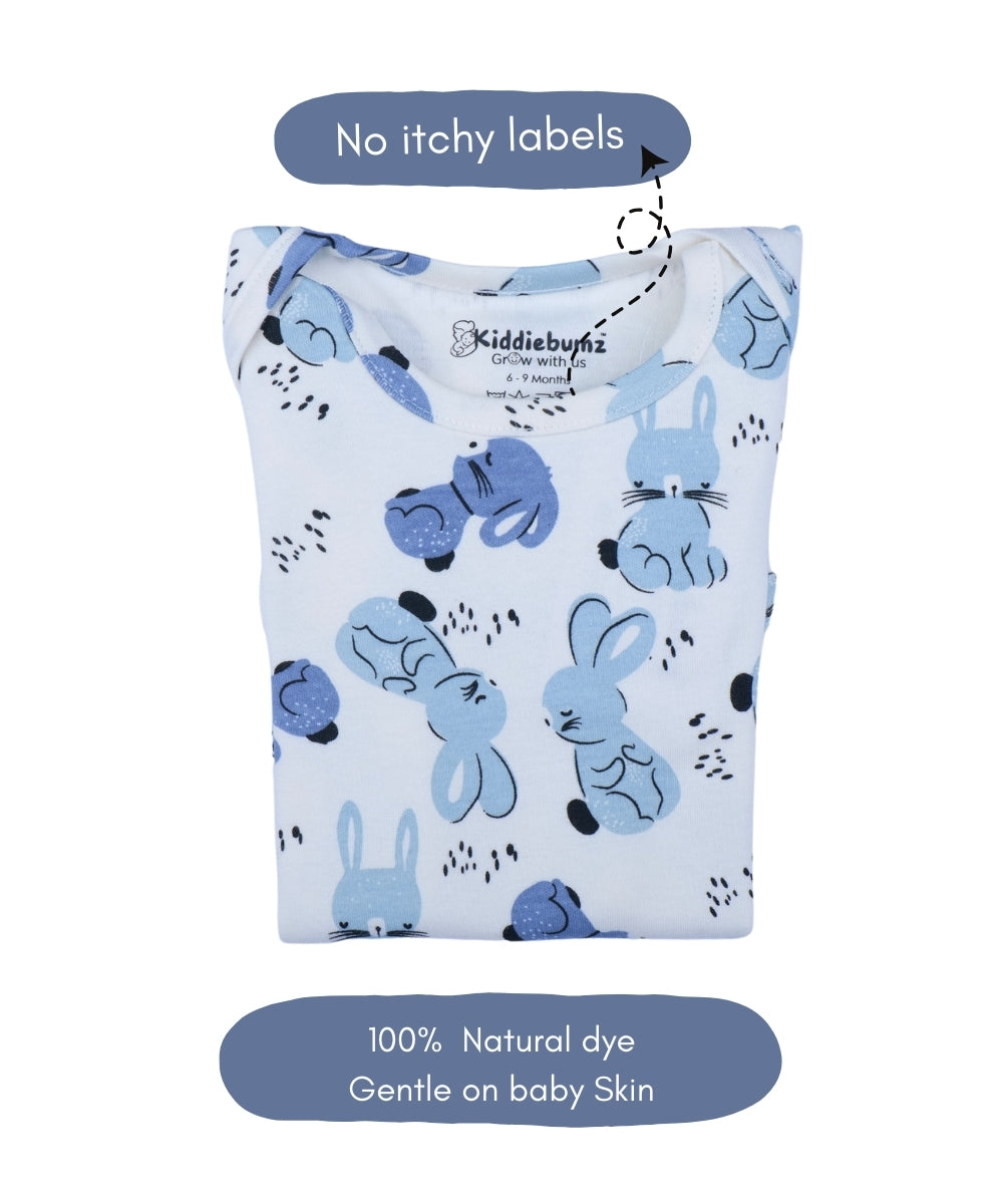 Cute Cats Printed Baby Onesie – Soft Cotton Bodysuit