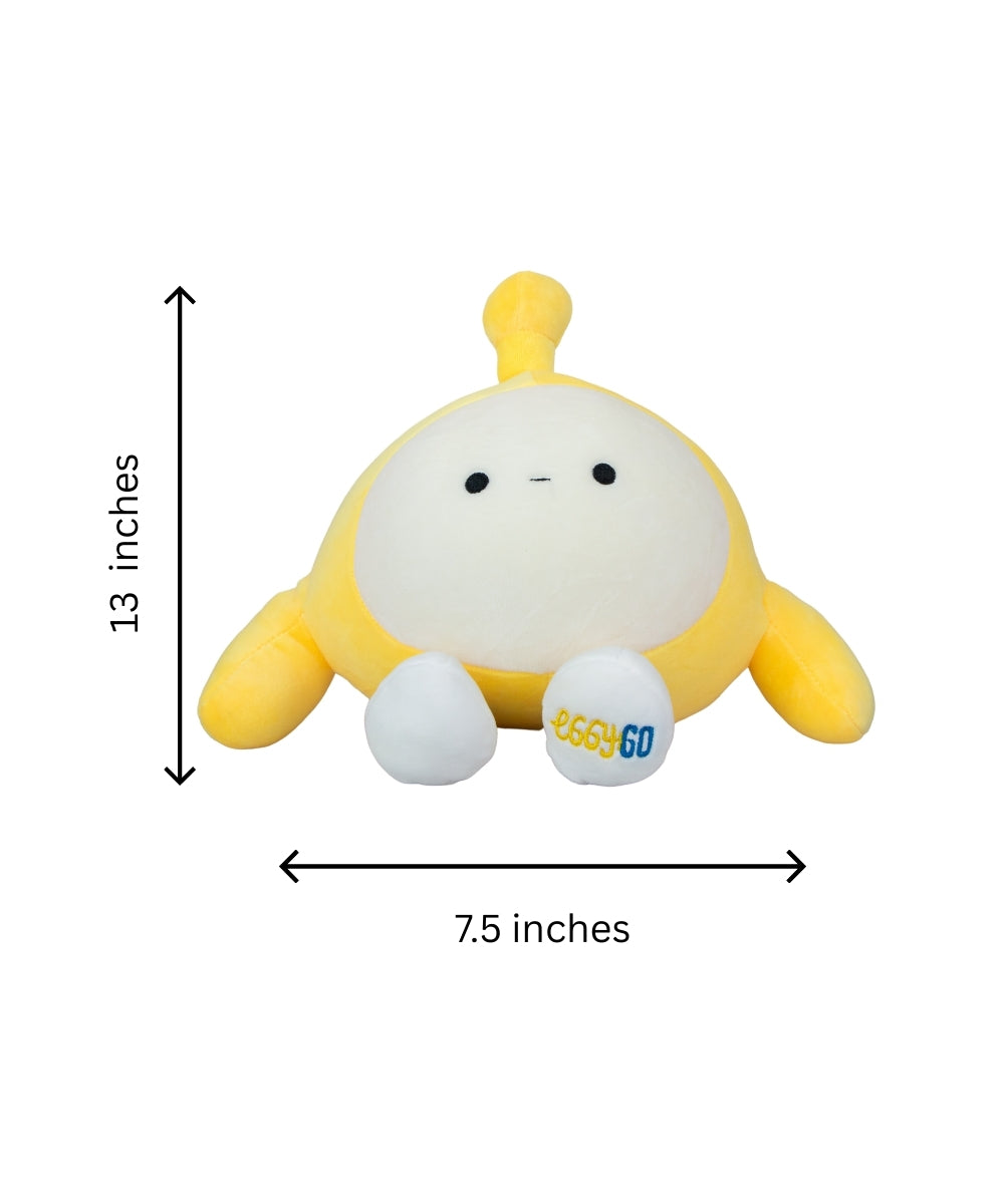 Egg Buddy Plush Toy – Cute and Quirky Stuffed Toy – Soft Plush for Gifting and Cuddling