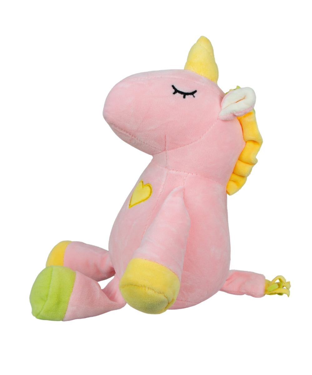 Stuffed Unicorn Plush Toy – Soft Cuddly Fantasy Animal Toy for Kids – Available in Blue, Purple & Pink Variants