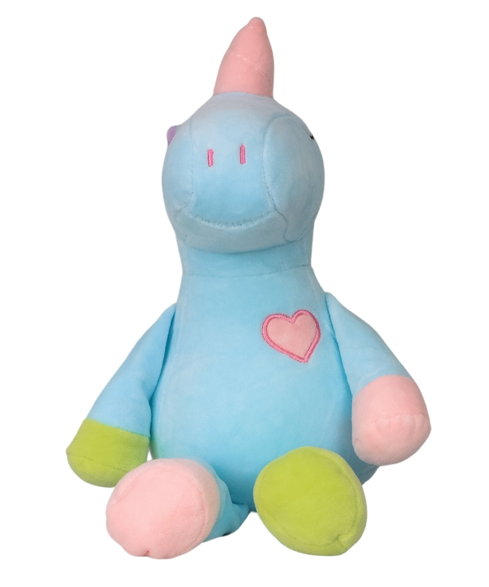 Stuffed Unicorn Plush Toy – Soft Cuddly Fantasy Animal Toy for Kids – Available in Blue, Purple & Pink Variants