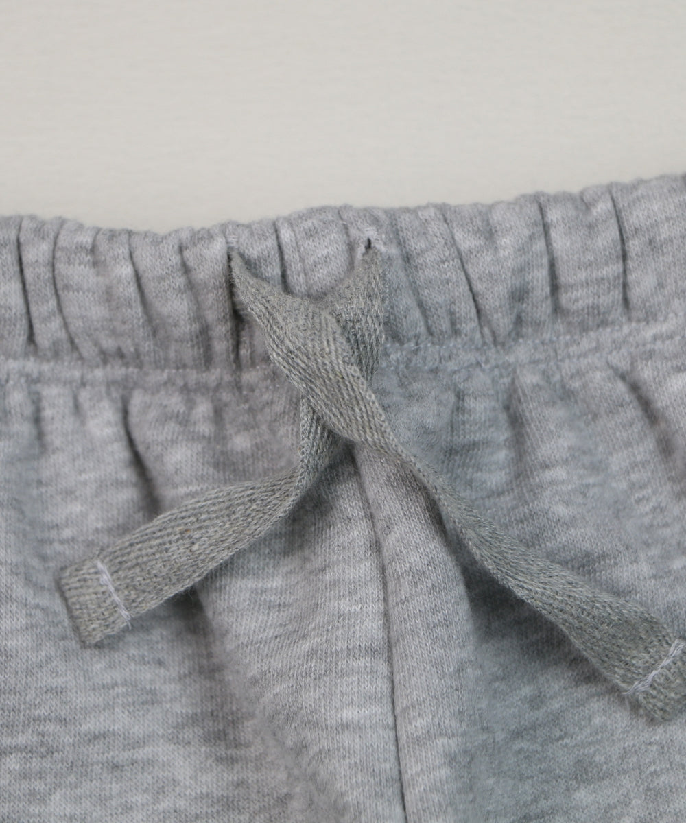 Solid Grey Cotton Track Pants for Toddlers and Kids - Soft & Stretchy Daily Wear (3M–5Y)