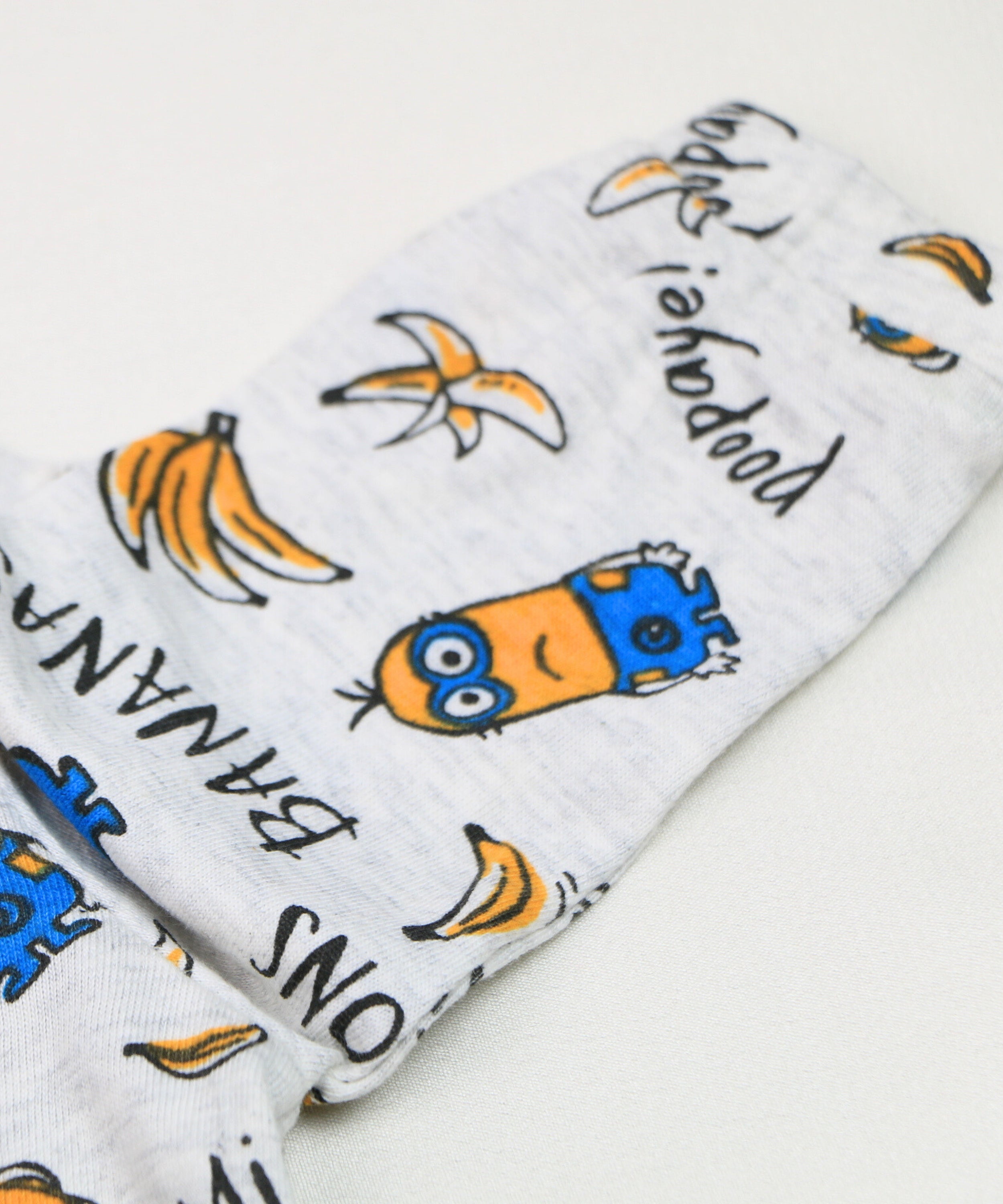 Mini Minion Fun – Full Sleeve & Full Leg Baby Jumpsuit with Minion Print – 100% Cotton Onesie