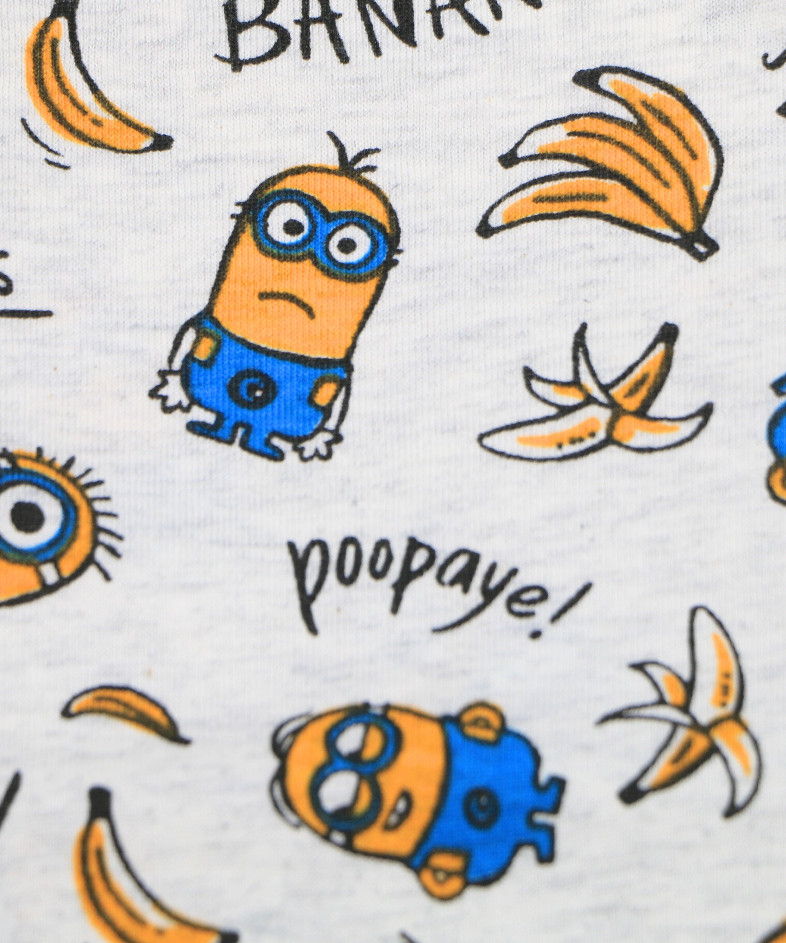 Mini Minion Fun – Full Sleeve & Full Leg Baby Jumpsuit with Minion Print – 100% Cotton Onesie