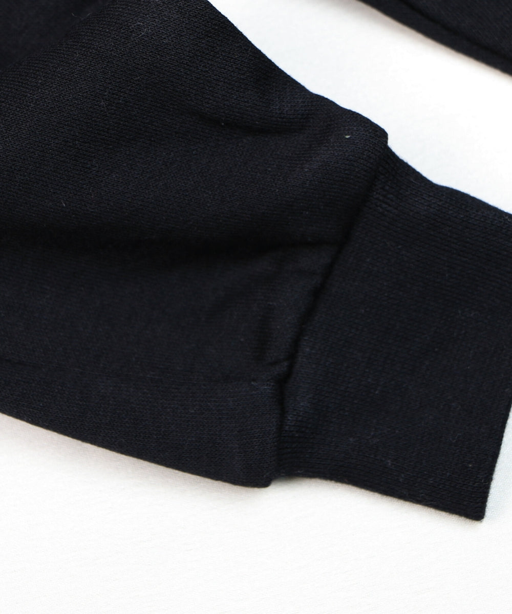 Solid Black Cotton Track Pants for Toddlers and Kids - Soft & Stretchy Daily Wear (3M–5Y)