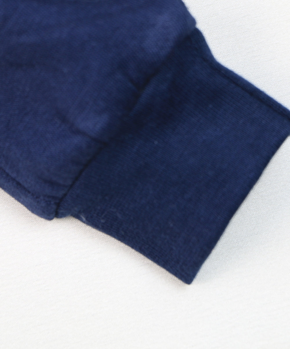 Solid Blue Cotton Track Pants for Toddlers and Kids - Soft & Stretchy Daily Wear (3M–5Y)